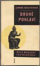 Beauvoir, Simone de: Druhé pohlaví : výbor, 1967
